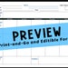Editable Preschool Lesson Plan Template | Weekly Play-based Curriculum ...