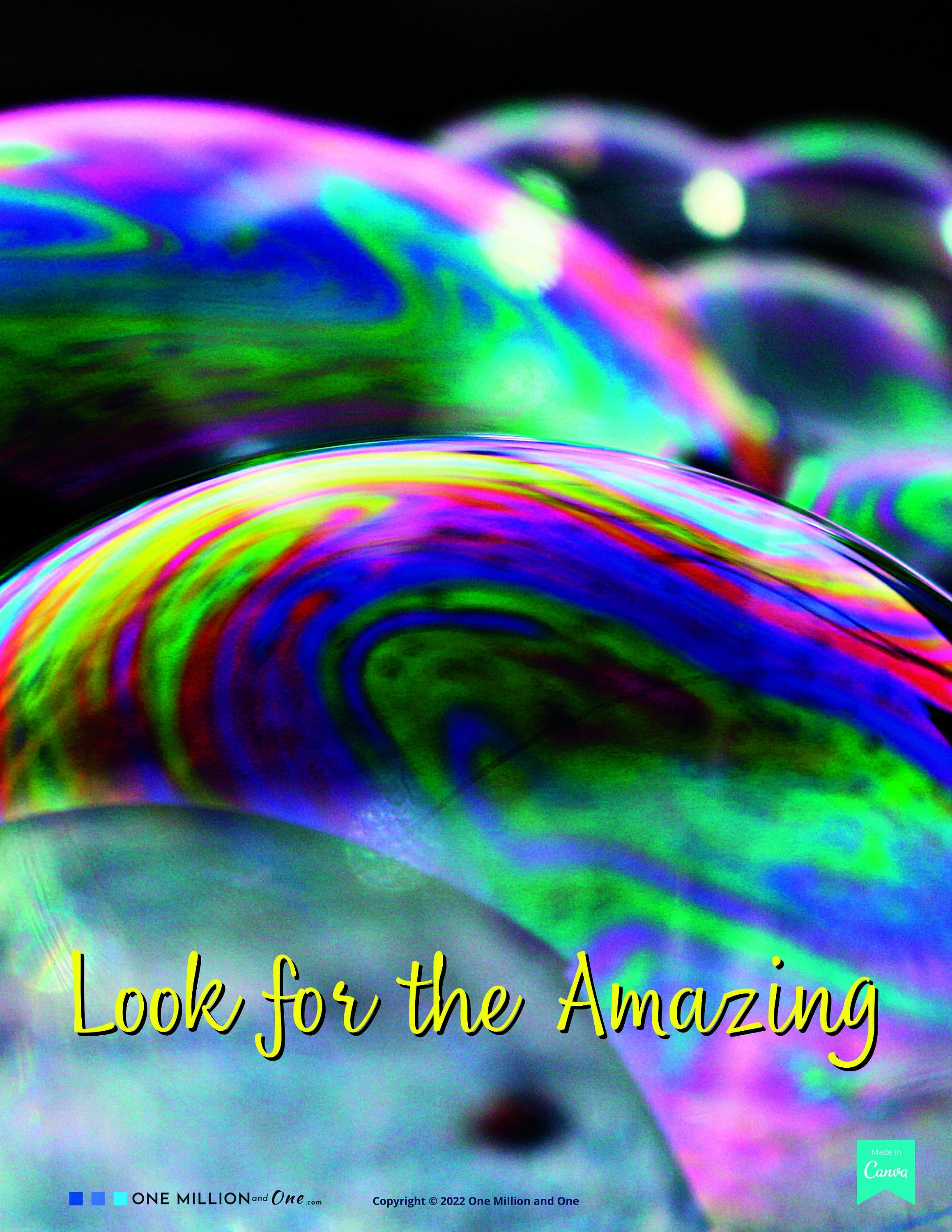 Inspirational Bubble Poster: Classroom & Office Art (digital Download ...