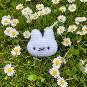 Miffy Crochet Keychain | Amigurumi Bunny Keychain Bag Charm Gift Handmade