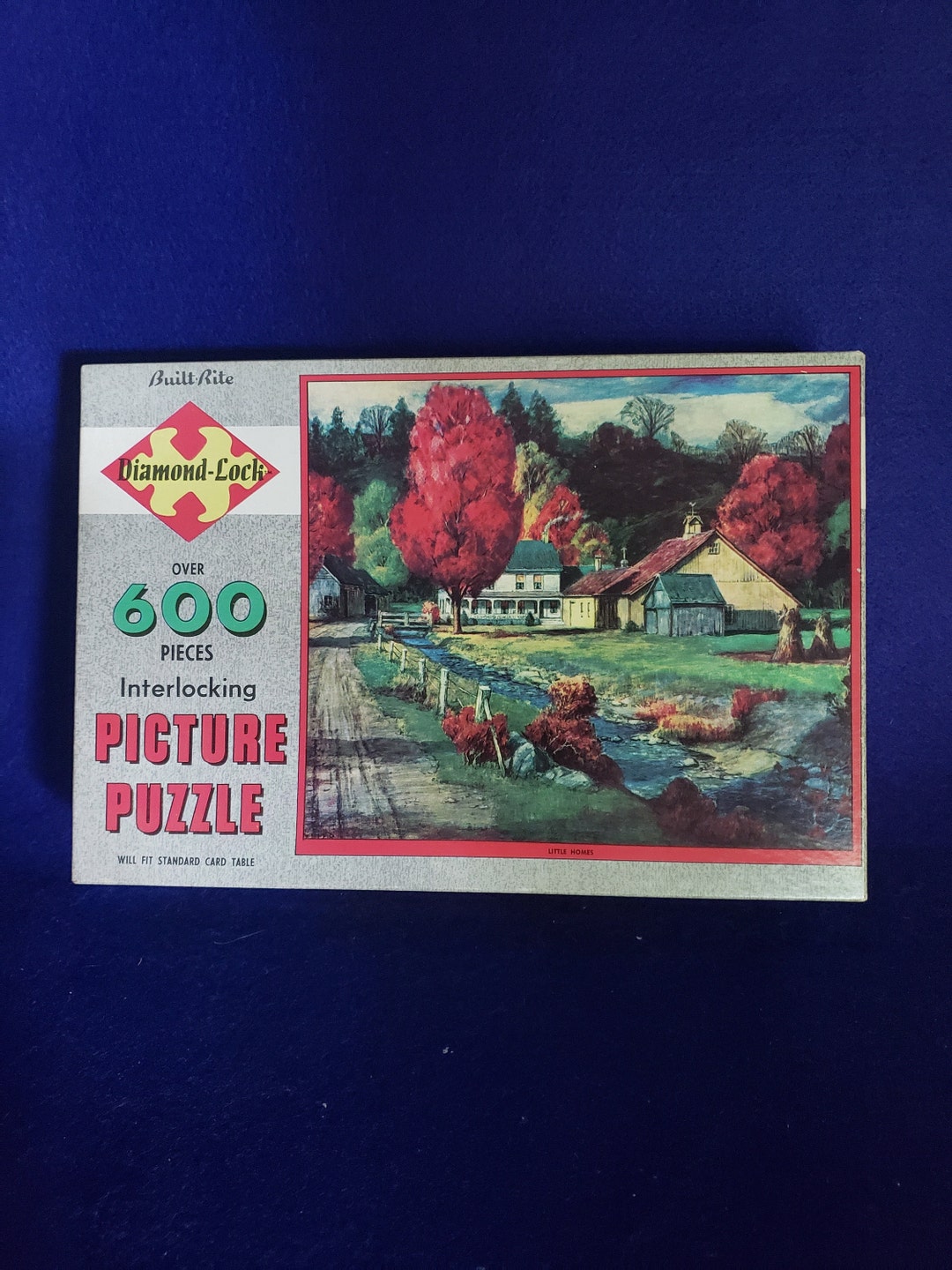 Built-rite Diamond-lock Over 600 Piece Picture Puzzle - Etsy