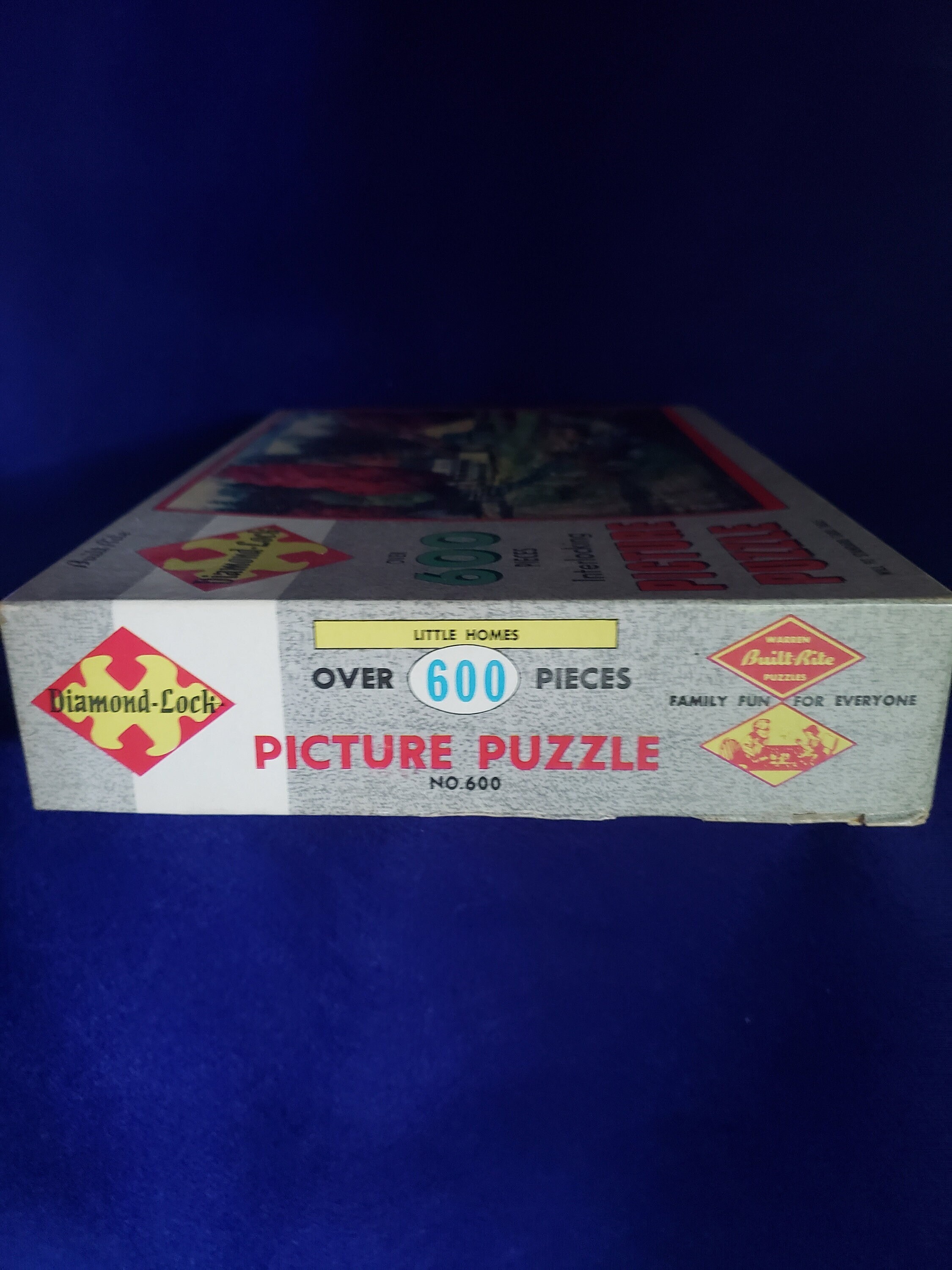 Built-rite Diamond-lock Over 600 Piece Picture Puzzle - Etsy