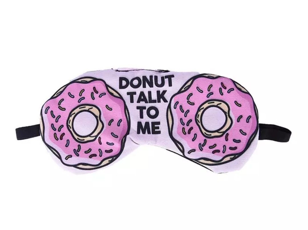 Novelty Eye Masks Sleep Gamer Nap Queen Travel Mask Blindfold Etsy UK