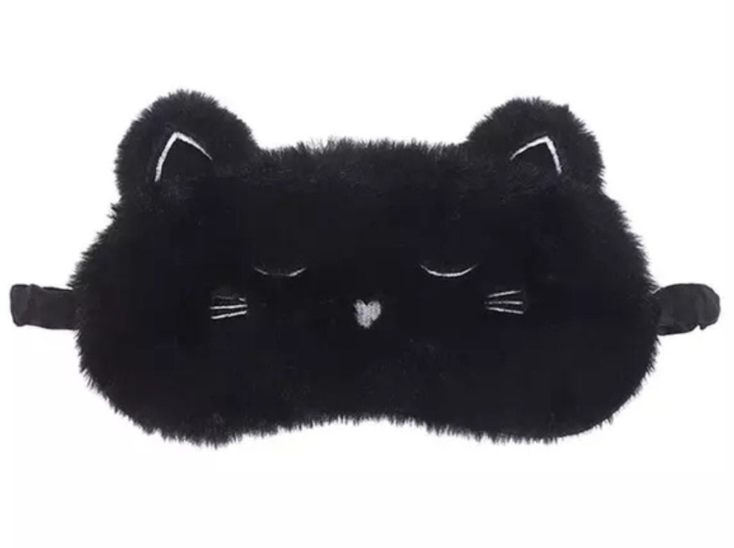 Animal Eye Masks Fluffy Soft Sleep Mask Tavel Nap Rest Etsy UK
