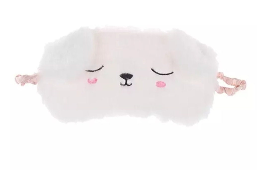 Animal Eye Masks Fluffy Soft Sleep Mask Tavel Nap Rest Etsy UK
