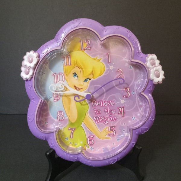 Tinkerbell Clock Etsy
