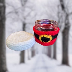 Santa Tea Jar Crochet Pattern