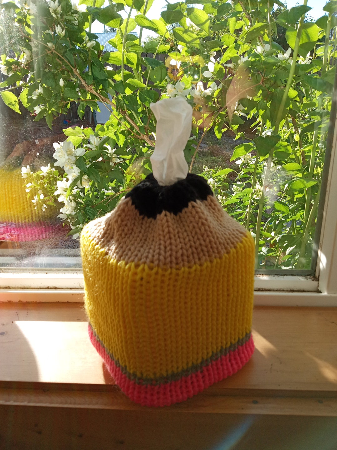 Pencil Tissue Box Cover Pattern - Etsy