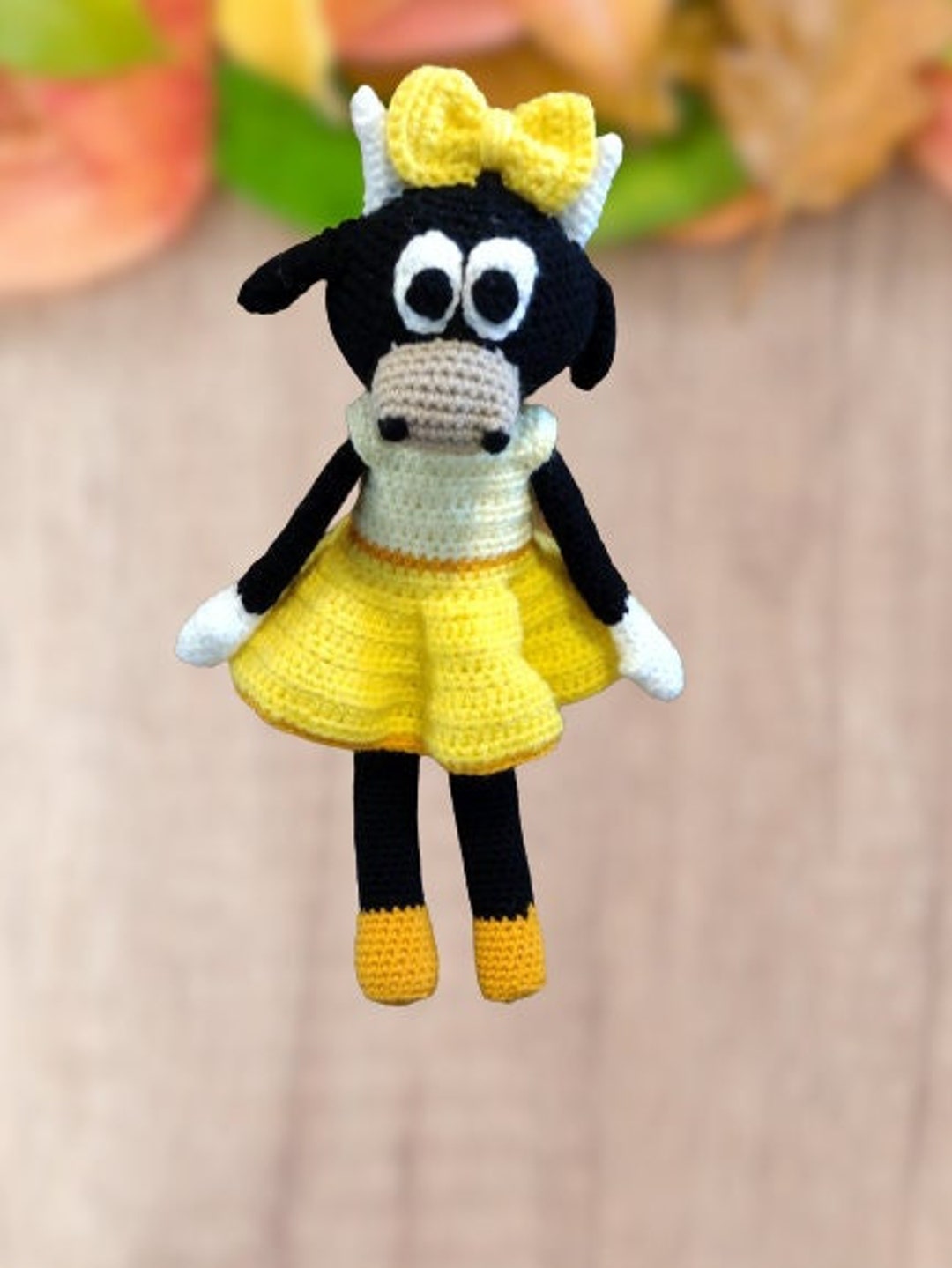 Clarabelle the Cow Crochet Pattern - Etsy