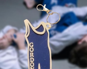 Personalized Wrestling Bag Tag