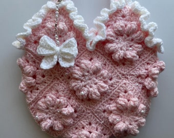 Sugar Cookie Tote Bag Pattern | Crochet Granny Square Bag Pattern | Intermediate Crochet Pattern with Pictures