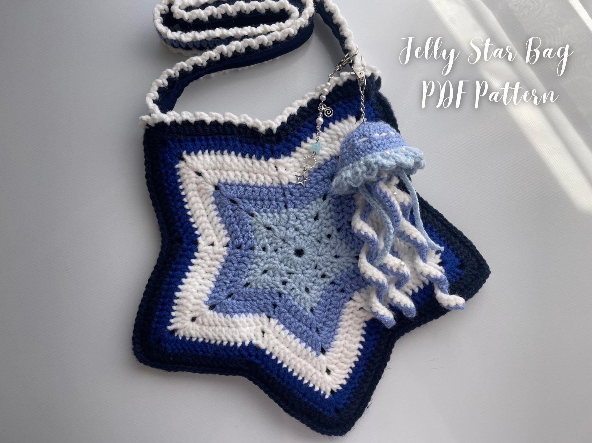 Crochet Jelly Star Bag PDF Pattern | Intermediate Pattern | Includes Pictorial!