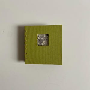 Handmade Green Notebook