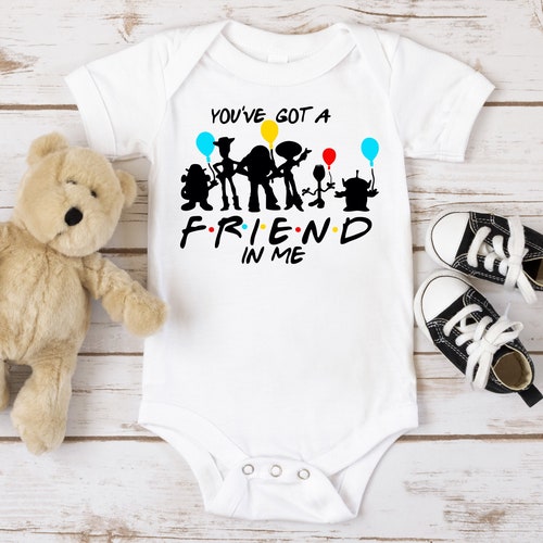 Super Cute You Got a Friend in Me Bodysuit Cute Baby Gift Baby