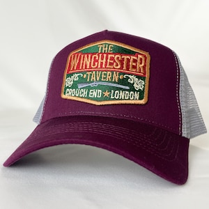 Chapeau Camionneur Winchester - Jean Bleu - Taille Ajustable - NEUF Avec étiquettes - Fait Main USA