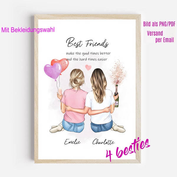 Best friend birthday | Girlfriends Gift Personalized | Best friend gift | Birthday present Christmas present girlfriend