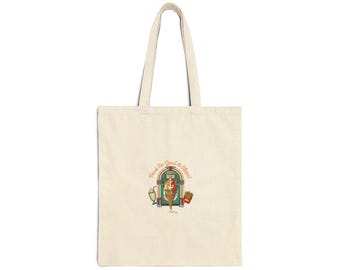 Matchbook Diner Graphic Tote | retro diner, pantry label art