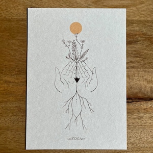 Carte postale imprimée Mama Gaia