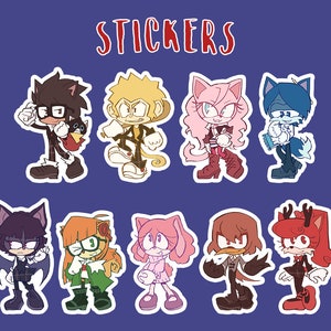 Persona 5 Royal Characters Sticker Set – Shadow Anime