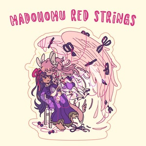 PREORDER MM7 Madohomu Red Strings Acrylic Standee