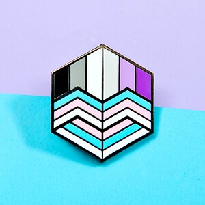 Transgender Asexual Pride Pins Flag Love Medal Toric Agender Pins ...