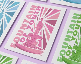 Fountain of Youth Print | Starkville | Digital Download