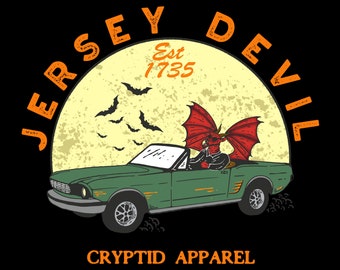 Jersey Devil Cryptid Unisex Shirt