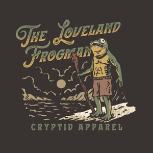 Camiseta unisex Hombre rana de Loveland