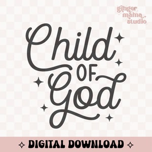 retro child of God stars png, faith, retro christian, trendy religious shirt design, jesus lover, bible scripture, sublimation design png