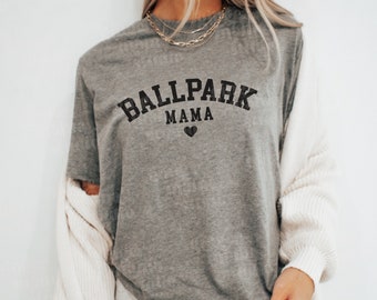 ballpark mama varsity png, baseball png, sports mama png, softball mama png, baseball mama png, digital cut file png svg, mama varsity svg