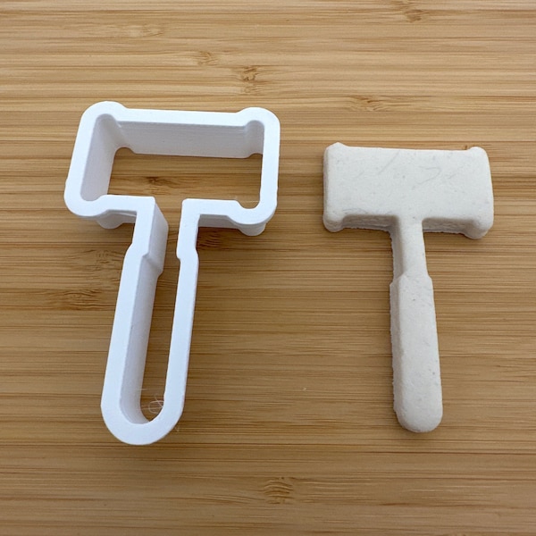 Gavel Cookie, Fondant or Clay Cutter