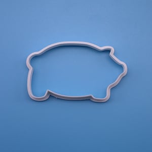 Marranitos Pig Cookie, Fondant or Clay Cutter | Pig-Shaped Cutter for Fun Baking & Craft Projects