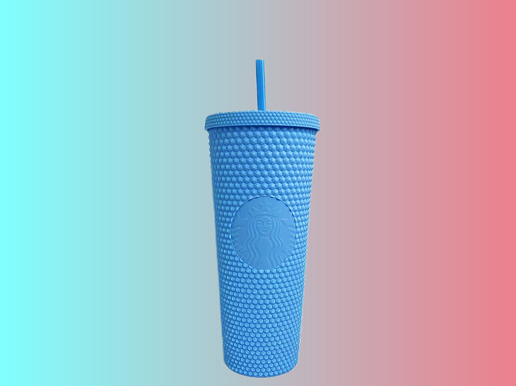 Starbucks Stanley Classic Straw Cup sky blue Insulated Car Cup 20oz Light  Blue