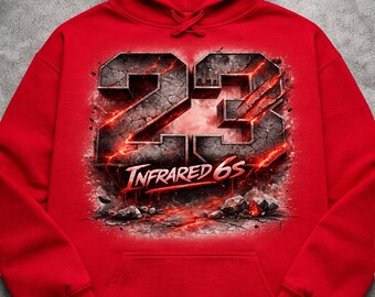 Jordan Infrared 6 PNG - 23 Streetwear-collectie - direct downloaden