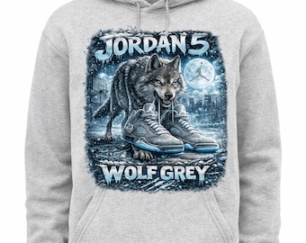 Wolf Grey Jordan 5s png-direct downloaden