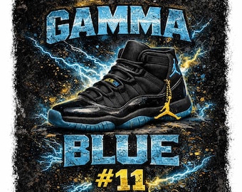 Gamma Blue 11 - digitale download - Jordan 11