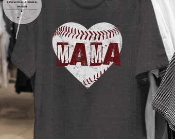 Baseball Mama Unisex Apparel | T-Shirt, Sweatshirt, Hoodie, Mom Shirt, Gifts for Mom, Sports Mom Shirt, Gift Ideas for Mom, Sport Shirt