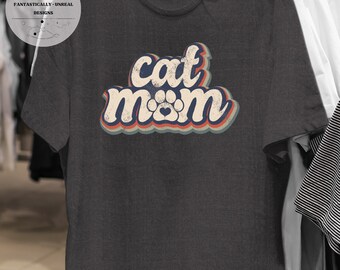 Cat Mom Unisex Apparel | T-Shirt, Sweatshirt, Hoodie, Mom Shirt, Gifts for Mom, Cute Mom Shirt, Gift Ideas for Mom, Cat Mama, Graphic Tees