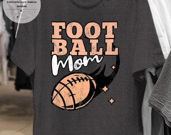 Football Mom Unisex Apparel | T-Shirt, Sweatshirt, Hoodie, Mom Shirt, Gifts for Mom, Sports Mom Shirt, Gift Ideas for Mom, Sport Shirt