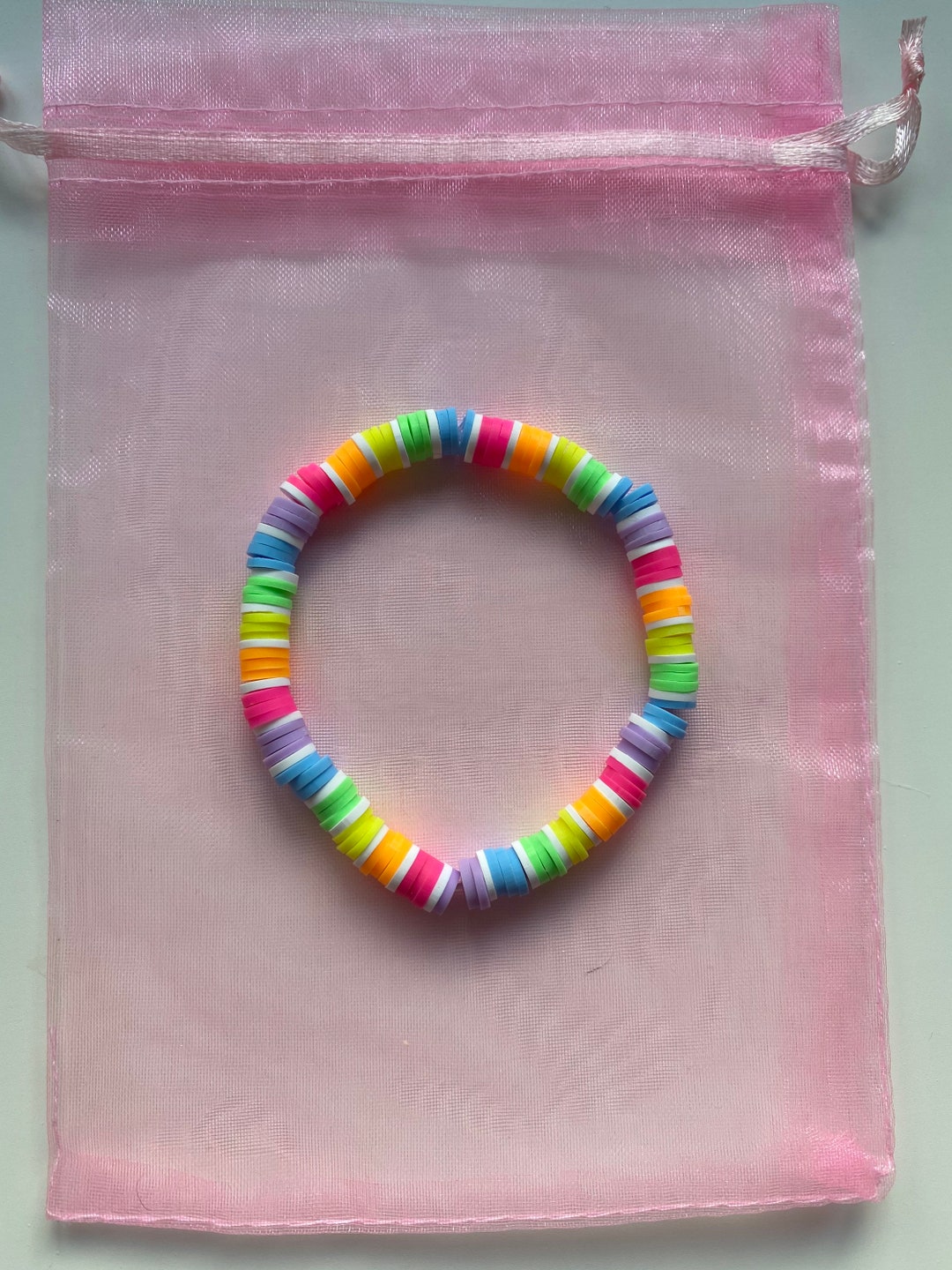 The Jackie Rainbow Heart Beaded Bracelet – The Spotlight Project