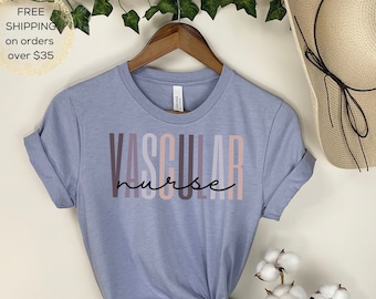 Vascular Nurse T-Shirt: Cardio Vascular Surgery Tee