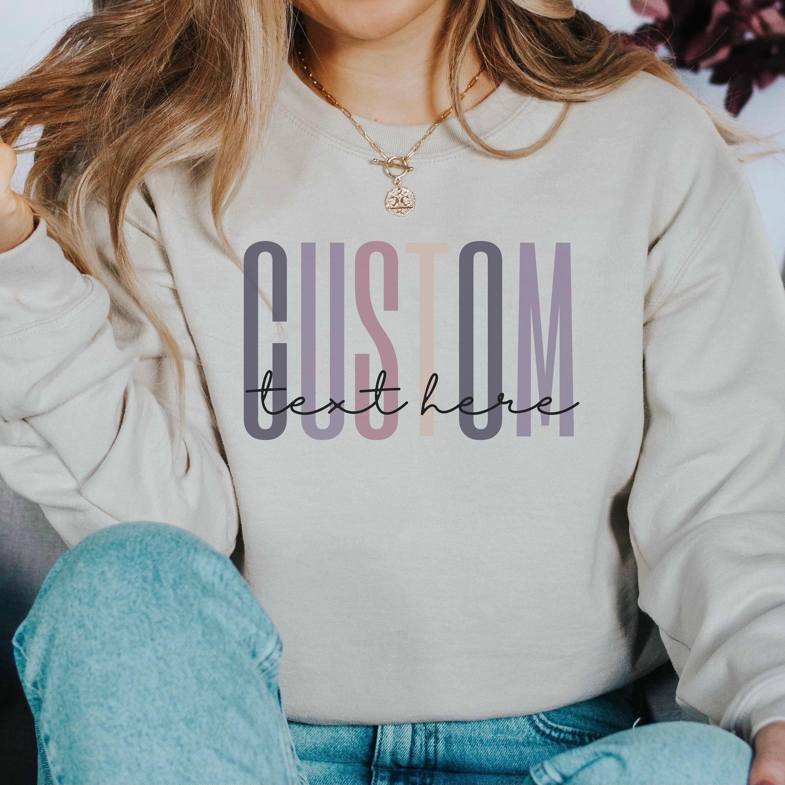 custom work sweaters