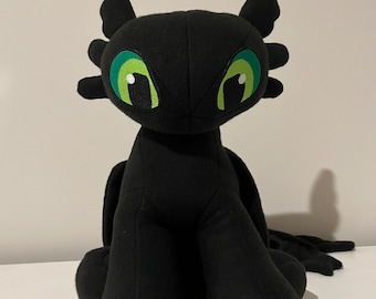 Toothless dragon plush | Night Fury
