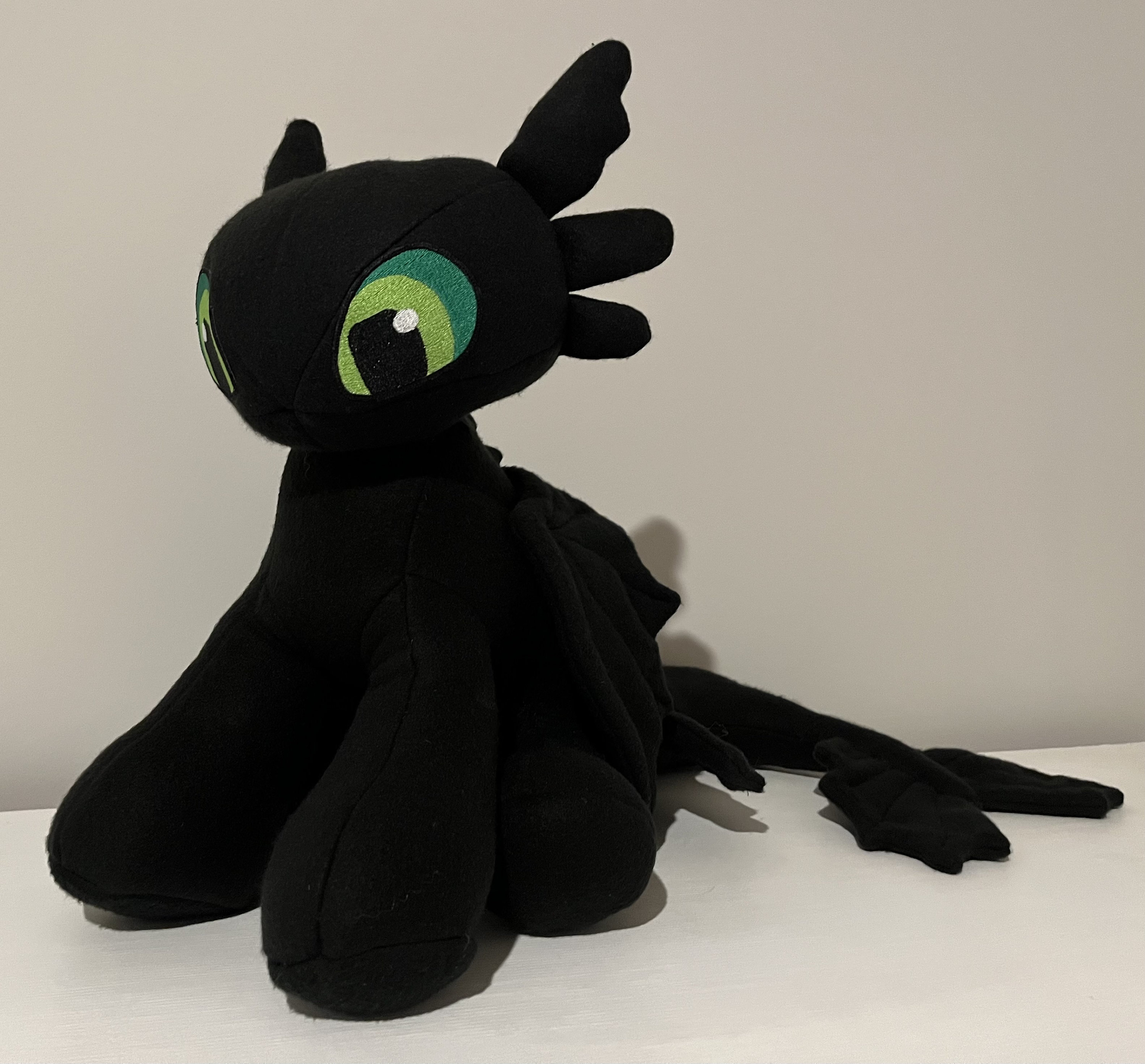 Toothless Dragon Plush | Night Fury - Etsy