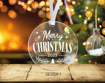 Christmas Ornaments, Christmas Gifts, Personalized Ornaments, Custom wedding favor, Custom Christmas, Your Logo Ornaments