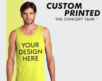 Custom Tank Top, Beach Tank Top, Workout Tank Tops, Personalized Tank Top, Customize Mens Tank Top, Gift for Boyfriend, District ®