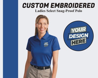 CornerStone® Ladies Dri-Fit Polo | Custom Polo Shirt | Personalized Embroidery Logo | Customize Business Logo Shirt | Women's  Polo Shirt