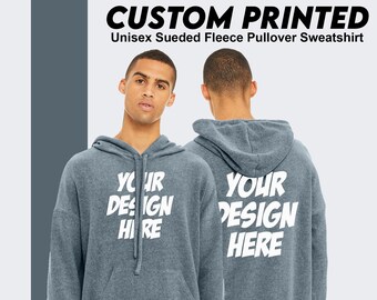 Custom Men's Hoodie Design your Hoodie Custom Hoodie Personalized Hoodie Custom Text Hoodie Drop Shoulder Hoodie Fleece Pullover Sweatshirt