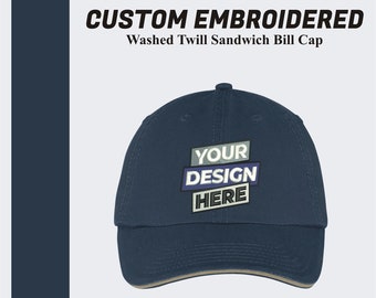 Custom Embroidered Cap, Custom Hat, Custom Made Caps, Embroidered Hat, Custom Low Profile Hat, Customized Baseball Cap, Boyfriend gift, CP79