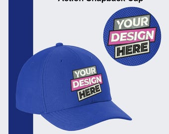 Custom Embroidered Snapback Hat: Personalized Logo Cap