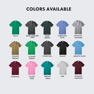Personalized Cotton Tee: Custom DTG Printed Shirt bild 7